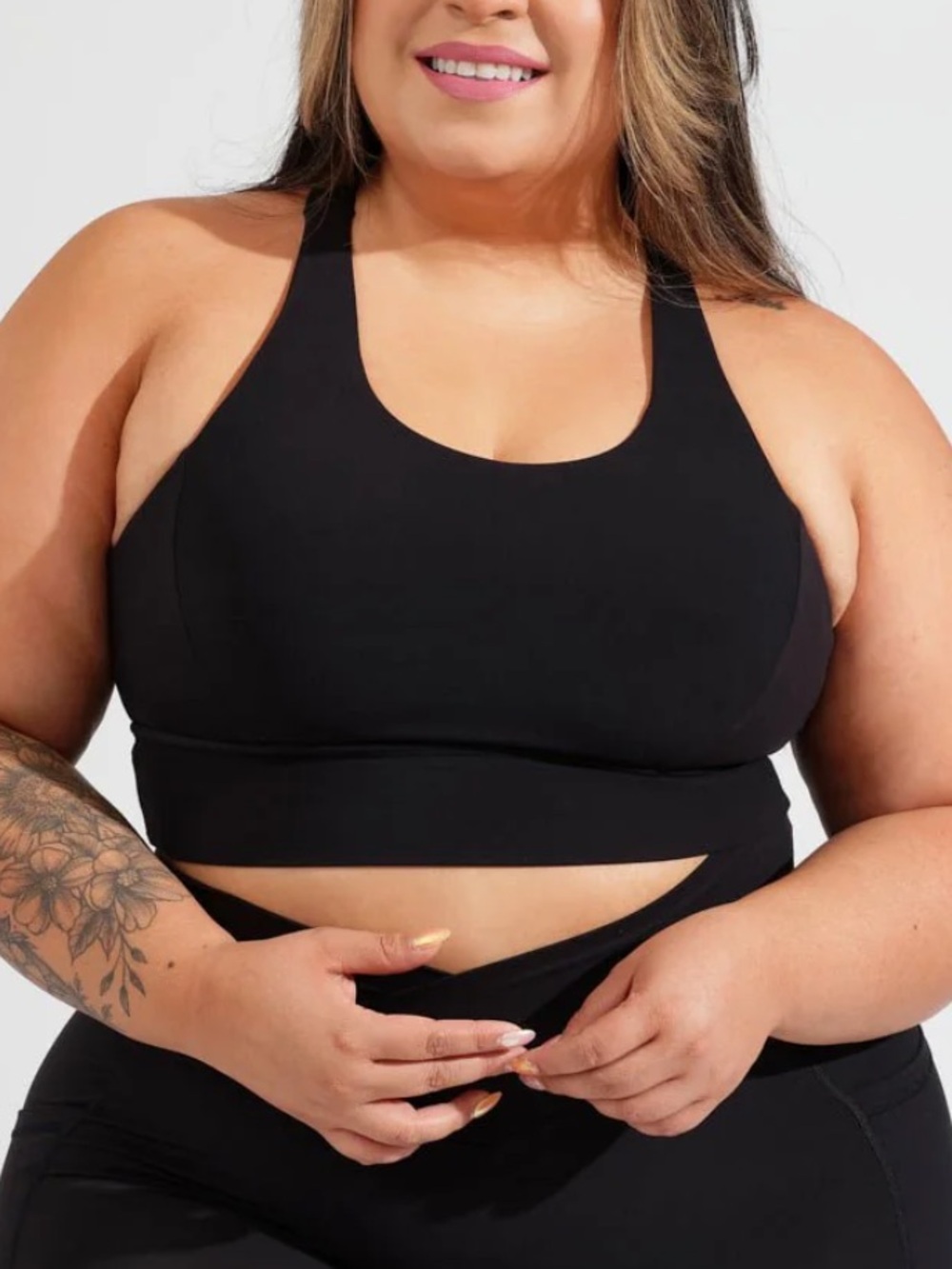 Rosa Sports Bra - Black